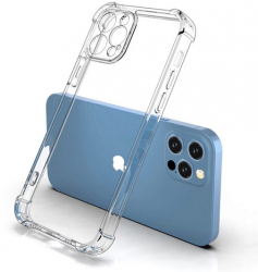 Husa pentru Apple iPhone 13 Pro Max Techsuit Shockproof Silicone Transparent 