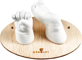 Kit mulaj bebelusi figurina 3D tip manuta si piciorus 0-2 ani MemoArt 