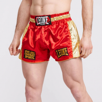 Short Kickboxing Leone Thai Khao Lak Rosu 
