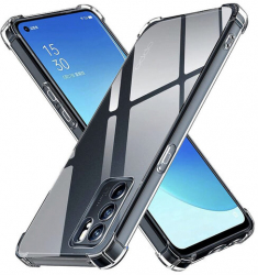 Husa pentru Oppo Reno6 5G Techsuit Shockproof Silicone Transparent 