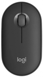 Mouse wireless Logitech Pebble 2 M350s, bluetooth, dongleless, Tonal graphite 