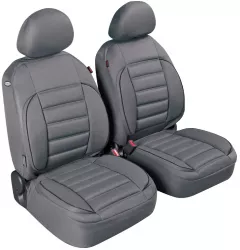 Huse scaun fata De-Luxe Sport Edition 2buc-Gri 