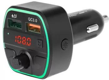 Modulator Fm Audio Bluetooth Qc 3.0 2x Usb 