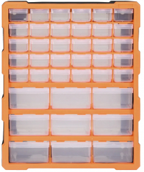 vidaXL Organizator cu 39 de sertare 38 x 16 x 47 cm 