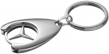 Breloc original Mercedes-Benz cu fisa shopping 