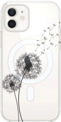 Husa BestCase comp Cu Apple iPhone 12 Mini Dandelion SLIM 1.5MM MagSafe comp Anti Shock MAS 22 