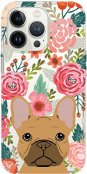 Husa BestCase comp Cu Apple iPhone 12 Pro Max Dog and Flowers SLIM 1.5MM MagSafe comp Anti Shock MAS 637 