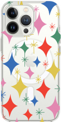 Husa BestCase comp Cu Apple iPhone 12 Pro Max Star Pattern SLIM 1.5MM MagSafe comp Anti Shock MAS 988 