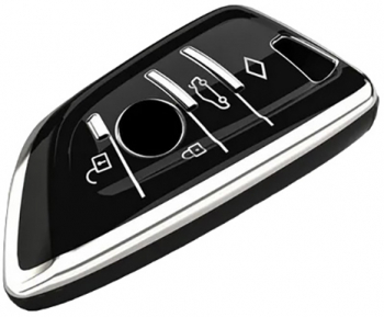 Husa negru cheie smart BMW X1 X3 X4 X5 X6 F15 F16 F48 G01 G02 F48 G30 G38 525 540 740 