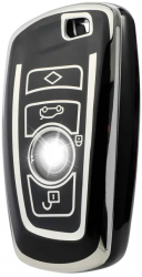 Husa negru cheie smart BMW X3 X5 X6 F30 F34 F10 F20 G20 G30 G01 G02 G05 F15 F16 