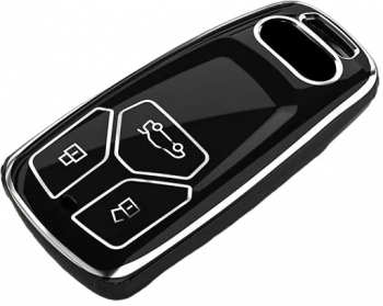 Husa negru cheie smart gama Audi Audi A4 B9 A5 A6 8S 8W Q5 Q7 4M S4 S5 S7 TT TTS TFSI RS 