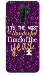 Husa Xiaomi Redmi 9 Silicon Gel Tpu Model Craciun Wonderful Time Of The Year 