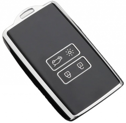 Husa negru cartela Renault Renault Koleos Kadjar Captur Megane Talisman Espace Clio Zoe Scenic 4 Arkana Dacia Sandero 