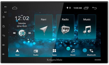 Multimedia player auto 2 DIN 4x45 W Ecran 7&rdquo USB Bluetooth WiFi Touchscreen 