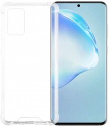 Accesoriu esential Husa de silicon transparenta pentru Samsung Galaxy S20+/S20 Plus - Protejeaza spatele si marginil 