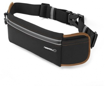 Borseta sport cu buzunare pentru telefon mobil si accesorii 65-120 cm Negru 