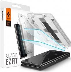 Glass shield Display pentru Samsung Galaxy Z Fold5 set 2 Lightweight Glas.TR EZ FIT I132 Protective glass Clear