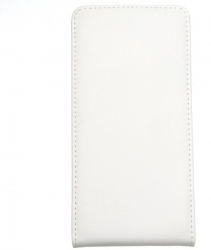 Husa de protectie din piele pentru Sony Z3 L912 Alb 