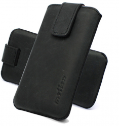 Husa din piele Dimensiunea XXXL L1417 Antracit