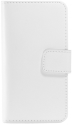 Husa din piele pentru Sony Xperia Z1 Compact L418 Alb 