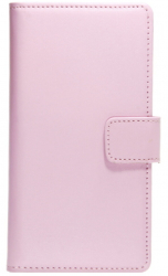 Husa din piele subtire pentru Sony Xperia Z2 L421 Roz 
