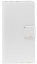 Husa din piele subtire pentru Sony Xperia Z2 L423 Alb 