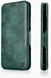 Husa pentru Motorola Moto G14 Safe Wallet Plus Z54 Green 