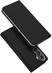 Husa pentru Samsung Galaxy S23 FE Skin Pro M418 Piele ecologica Black 