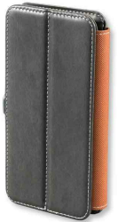 Husa pentru telefoane pana la 5 Flip Case Universala 4smarts FITZROY L960 Negru 