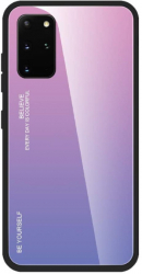 Husa Protectie completa pentru Samsung Galaxy S20+ S20 Plus - Husa de protectie cu efect gradient culoare roz