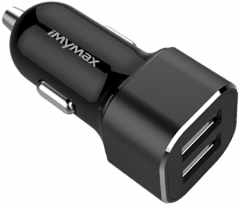 Incarcator auto USB dublu 3 4A L128 Negru 