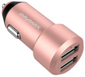 Incarcator auto USB dublu 4 8A L123 Rose 