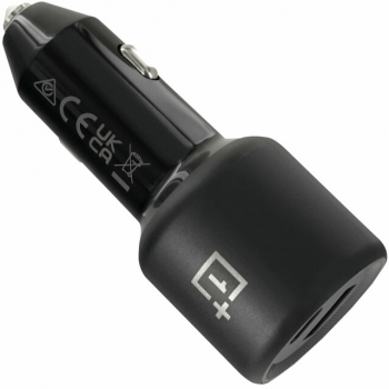 Incarcator OnePlus 80W Supervooc Dual Car Charger Type-C si USB-A negru 5411100003 L155 