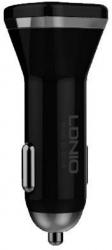 Incarcator pentru autoturisme cu USB dublu LDNIO DL-219 L110 