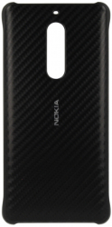 Nokia Carbon Fibre Case CC-803 Nokia 5 negru L813 