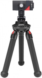 Selfie stick si trepied Flexibil 360 grade rotatie L1690 negru 