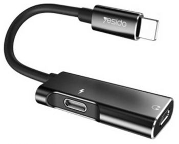 Adaptor Audio Dac Lightning la 2x Lightning C1991 Black 