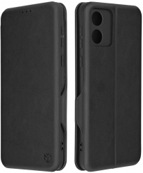 Husa Protectie pentru Motorola Moto E13 Techsuit Safe Wallet Plus Lightweight Negru 
