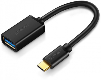 Adaptor OTG USB 3.0 la Type-C 5Gbps 15cm C1758 Black 