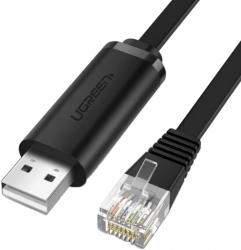 Cablu de Internet USB-A la RJ45 Lungime 3m Cupru C175 Negru 