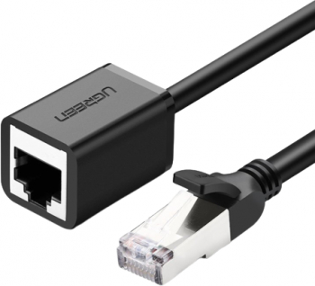Cablu RJ45 la RJ45 Cat 6 Viteza 10Gbps Cupru Lungime 2m C171 Negru 