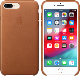 Carcasa de protectie compatibila cu Apple iPhone 8 Plus / 7 Plus Maro 