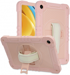 Husa Protectoare pentru Tableta Huawei MatePad SE 10.4 Precision Shell StripeShell V61 PC Soft Rose 