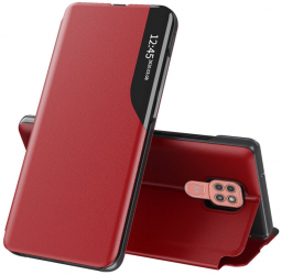 Husa pentru Motorola Moto E7 Plus/Moto G9 Play Piele ecologica Red 