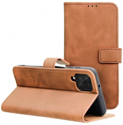 Carcasa de protectie compatibila cu Samsung Galaxy A12 A125 Tender UltraX CN2043 Maro 