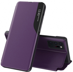 Husa Protectie pentru Samsung Galaxy Note 20 Ultra/Note 20 Ultra 5G Elite Armor eFold Series O5835 Piele ecologica Purple 