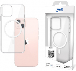Carcasa de protectie MagSafe pentru Apple iPhone 13 mini MagCase CN1379 Transparenta 