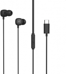 Casti Maxell Square+ Type-c 120 Cm Negru EV4119 