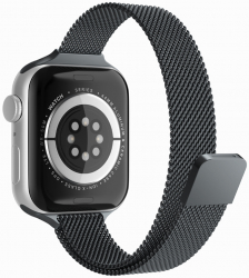 Curea pentru Apple Watch 1/2/3/4/5/6/7/8/SE/SE 2/Ultra 42/44/45/49mm Watchband F961 Black 