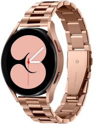 Curea pentru Samsung Galaxy Watch 4/5/Active 2 Huawei Watch GT 3 42mm/GT 3 Pro 43mm Modern Fit 20mm F1026 Rose Gold 